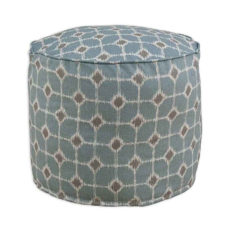 Sofie Cadet Linen 20-inch x 17-inch Corded Hassock