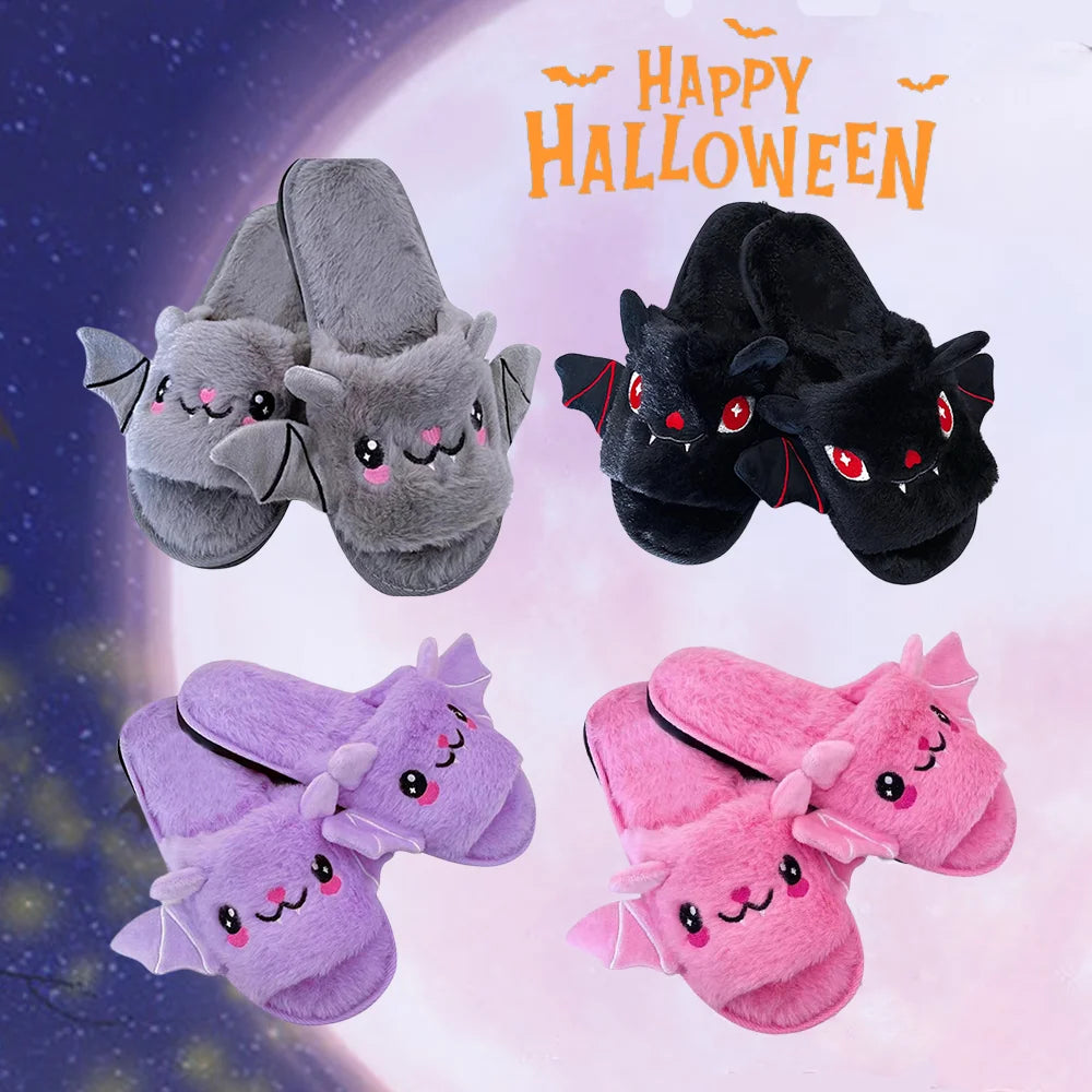 Indoor Bat Slippers with wings + FREE SOCKS