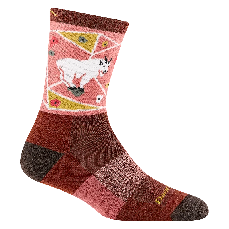 Women's Critter Club Micro Crew Lightweight with Cushion Hiking Sock - Canyon