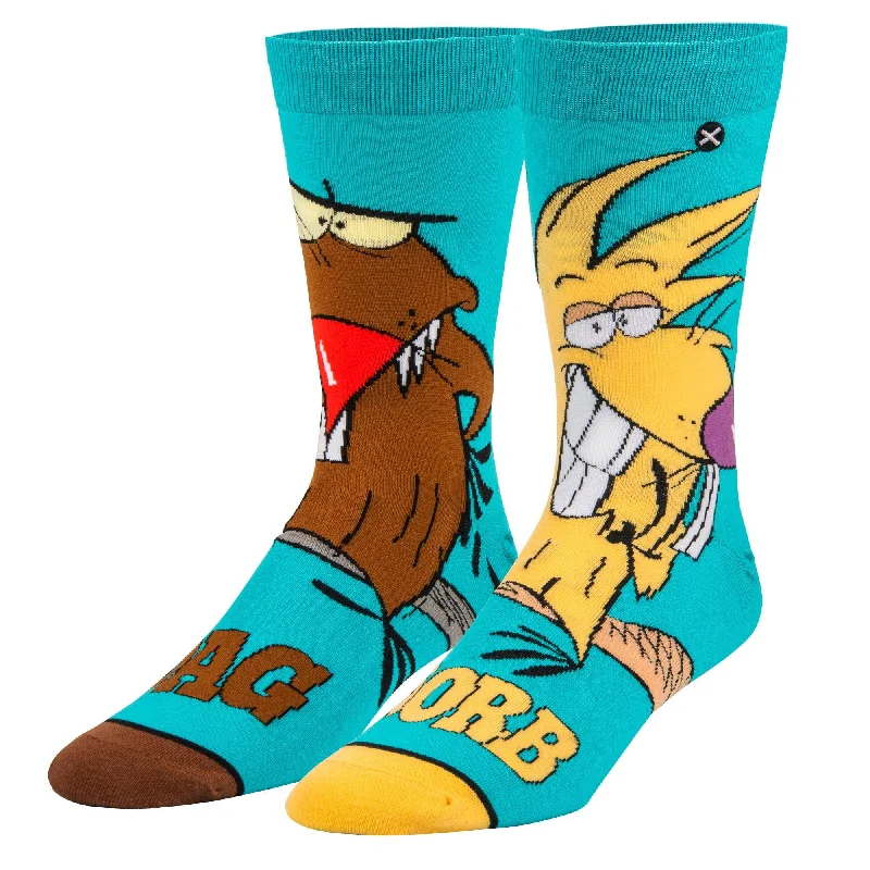 Angry Beavers Women's Crew Socks