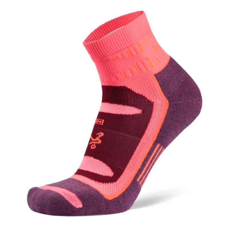 Balega Blister Resist Mini-Crew - Pink/Purple