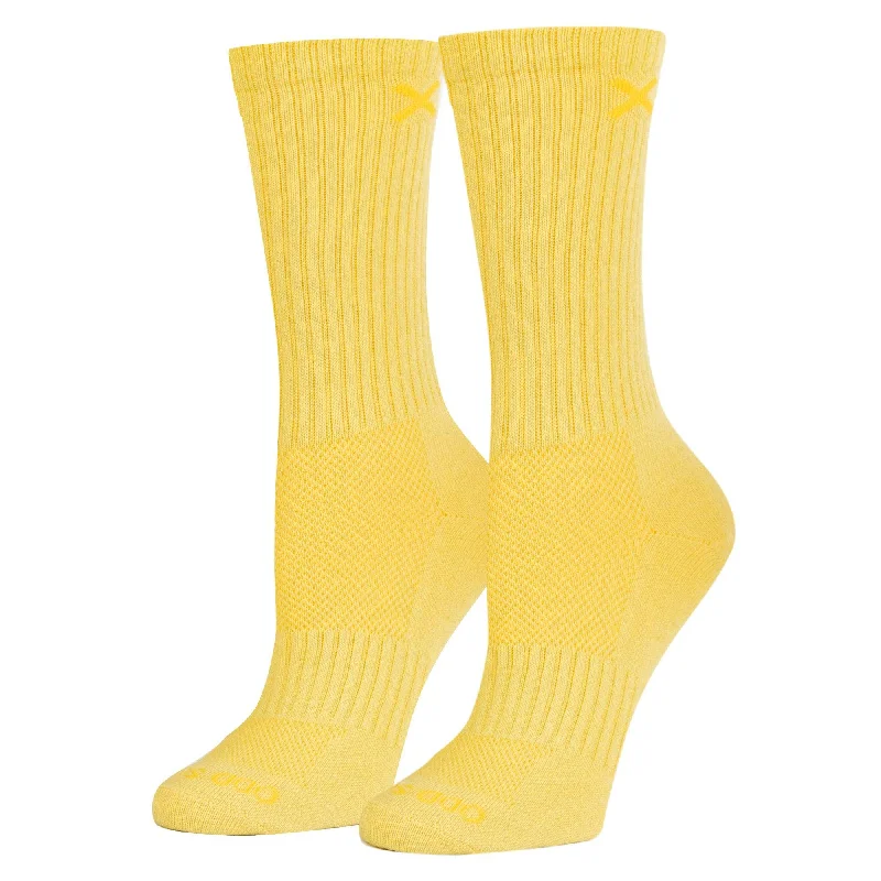 Basix Crew Heathers Women's Socks