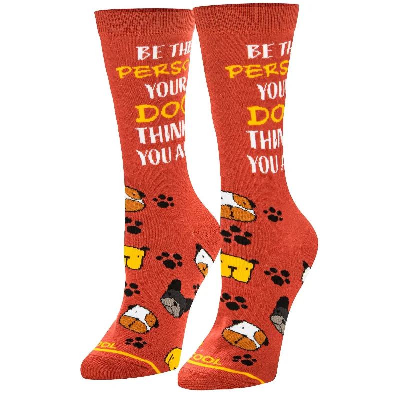 Be The Person Women's Crew Socks