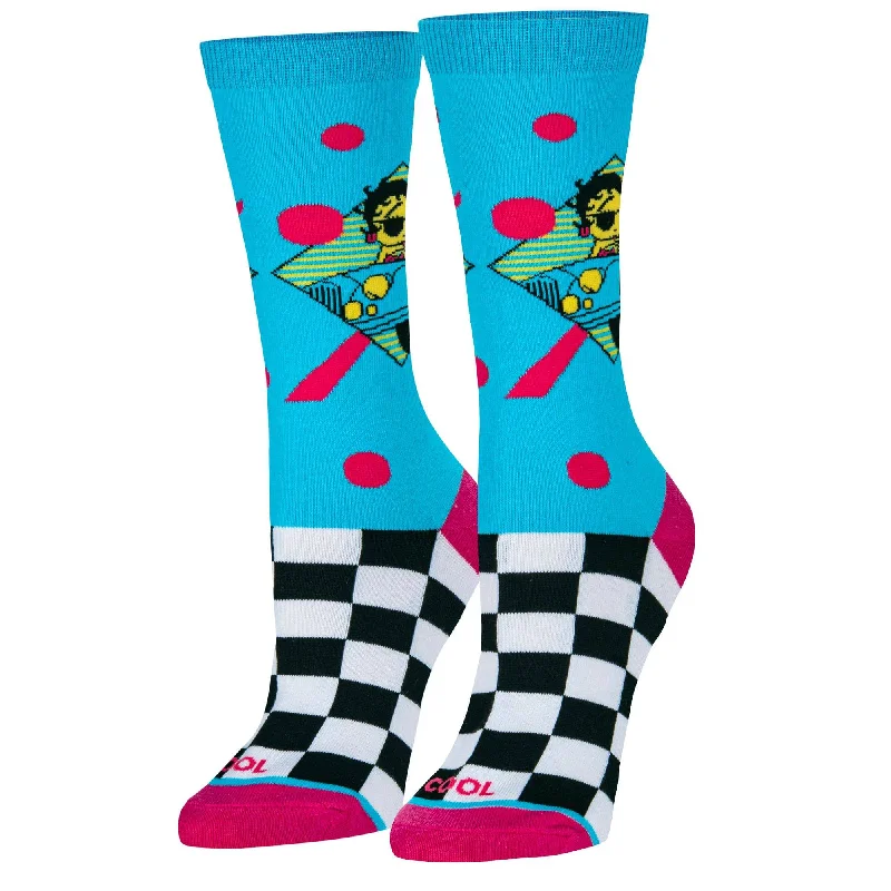 Betty Boop New Wave Women's Crew Socks