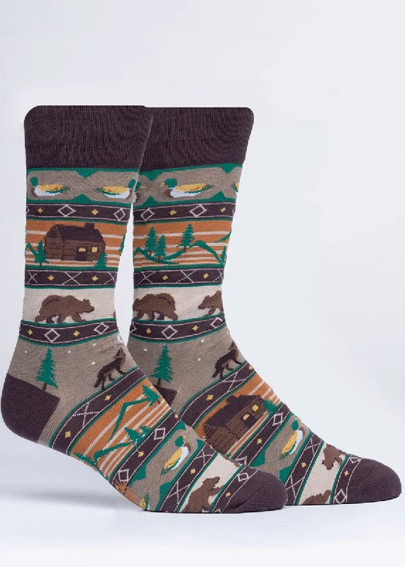 Cabin Life Men's Socks