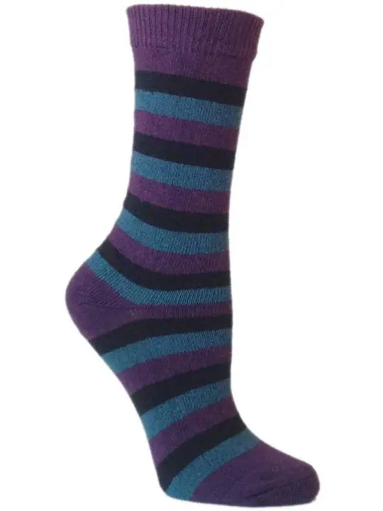 Calliope | Striped Crew Sock