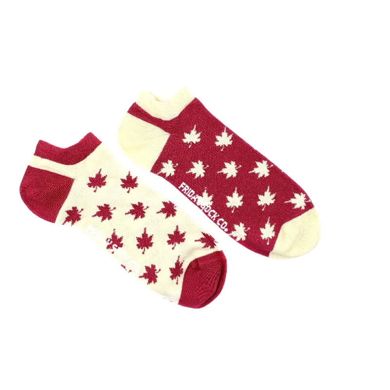 Men's Canadian Maple Leaf Ankle Socks