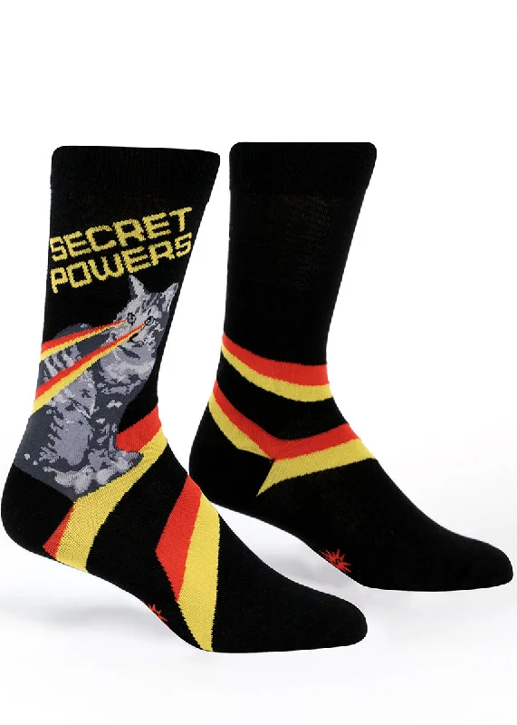 Cat Powers Men's Socks