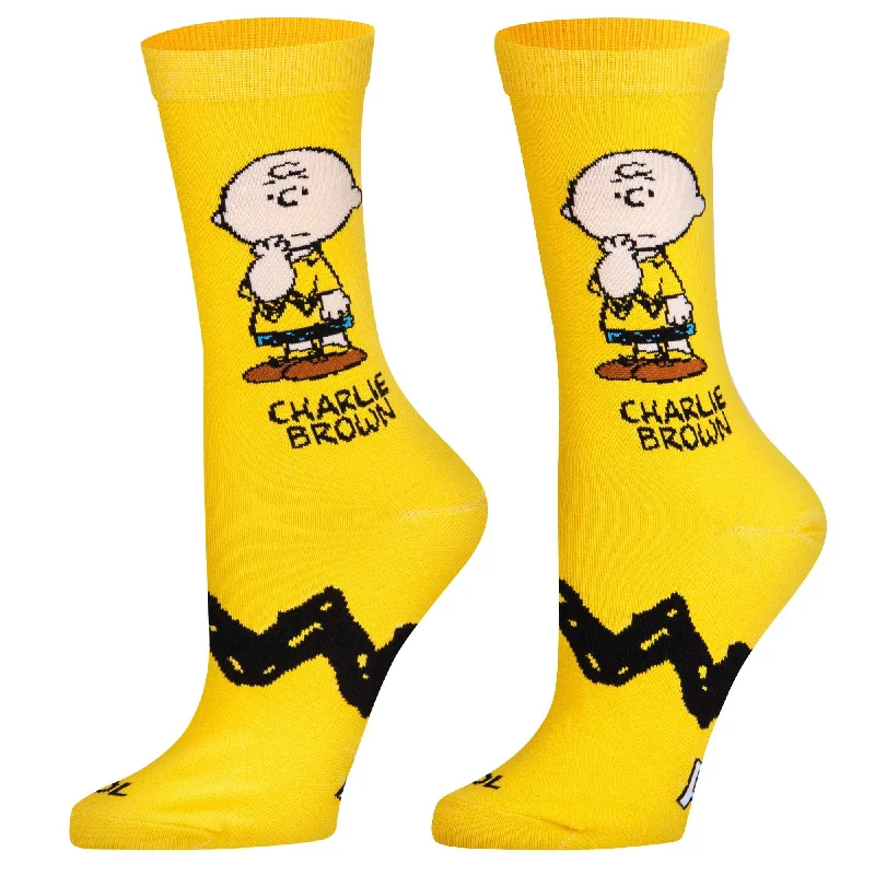 Charlie Brown  Women's Crew Socks