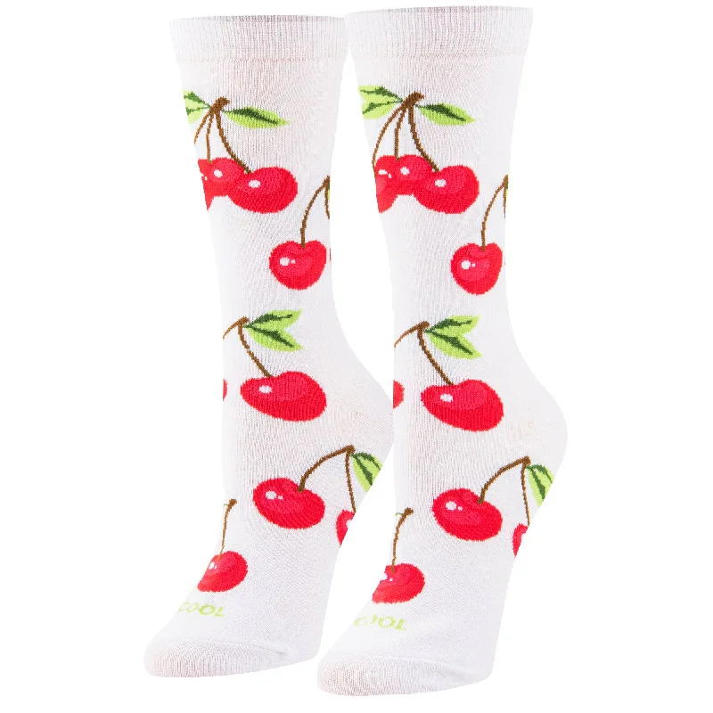 Cherry On Top Women's Crew Socks