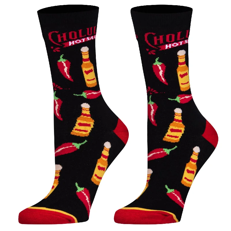 Cholula Too Spicy  Women's Crew Socks