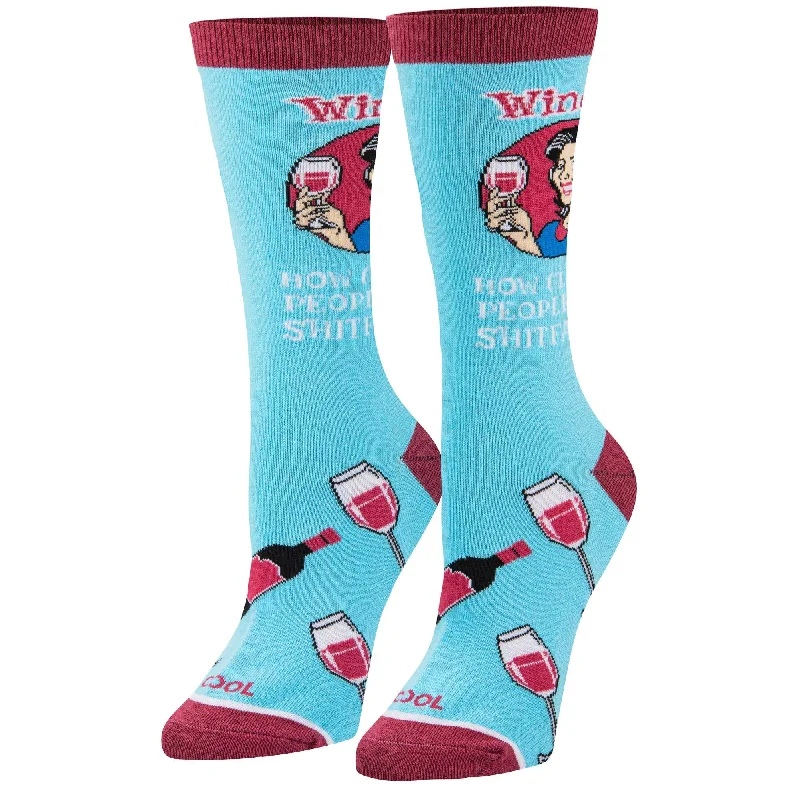 Classy People Women's Crew Socks