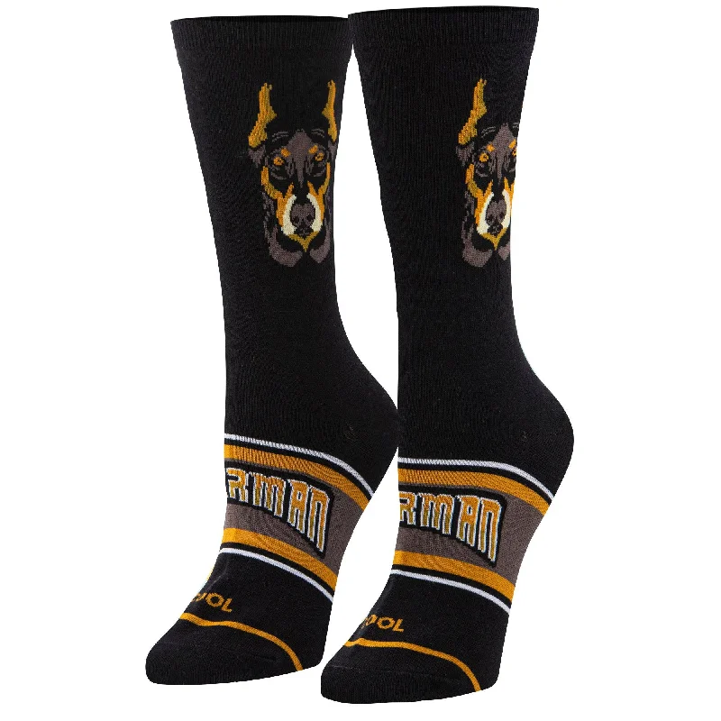 Doberman Women's Crew Socks