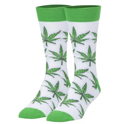 Fan Leaves Socks - Womens