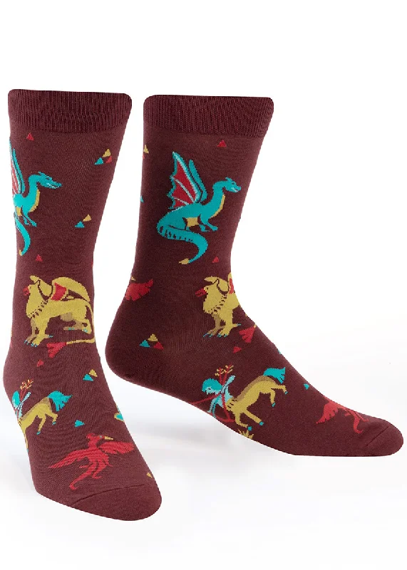 Fanciful Beasts Men's Socks