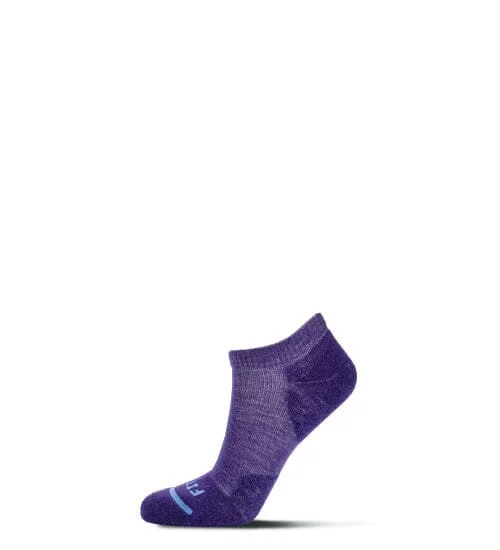 Electric Light Runner Low Sock - Eggplant