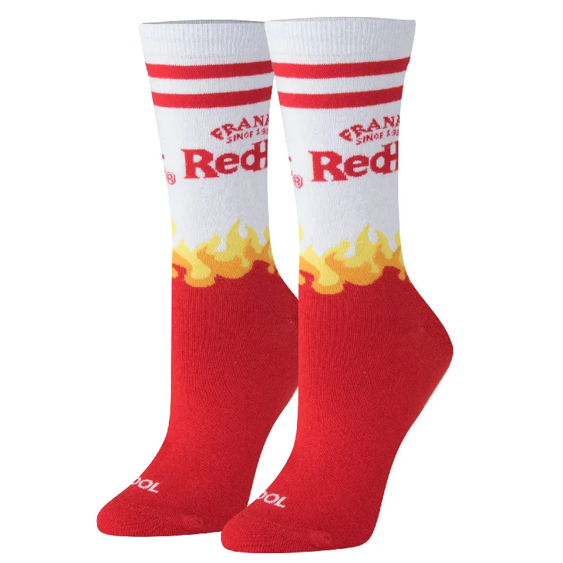 Frank's Red Hot Logo Women's Crew Socks