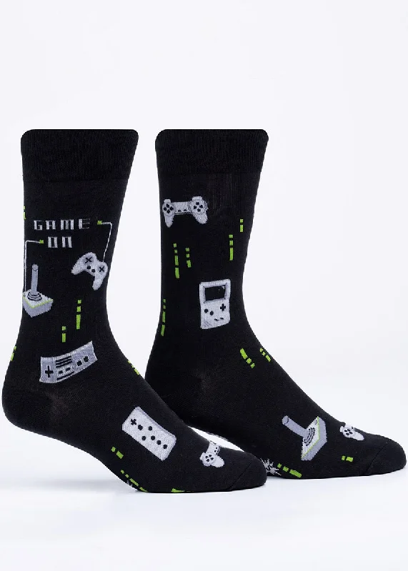 Game On Glow-in-the-Dark Men's Socks