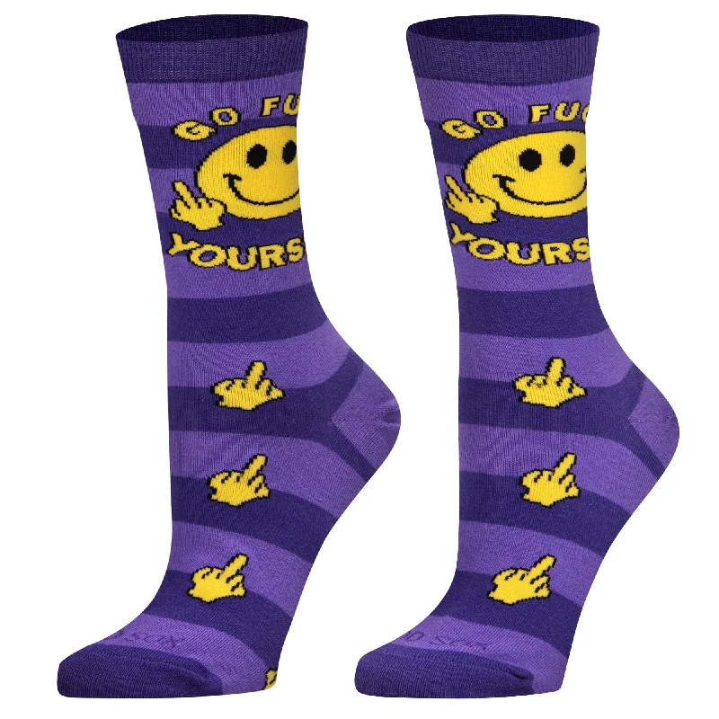 Go Fuck Yourself  Women's Crew Socks