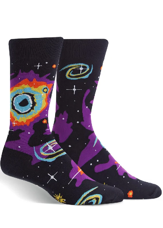 Helix Nebula Men's Socks