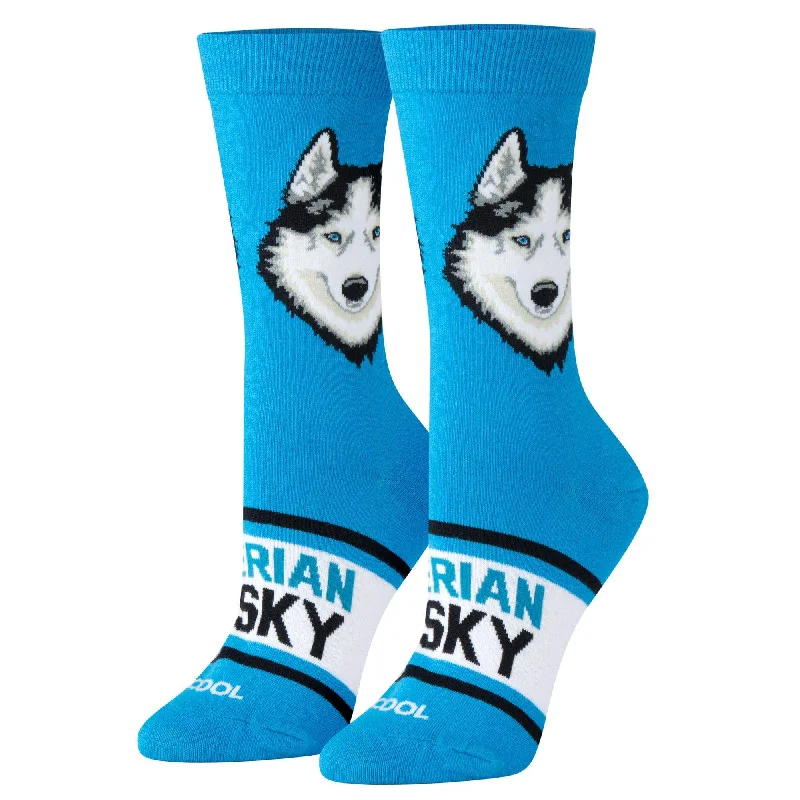 Husky Women's Crew Socks