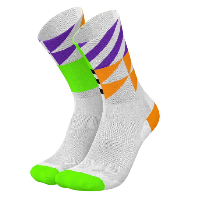 Incylence - Ultralight Elements Long Sock - Orange Green