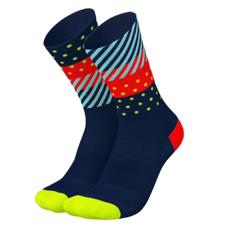 Incylence - Ultralight Wildness Long Sock - Navy Inferno