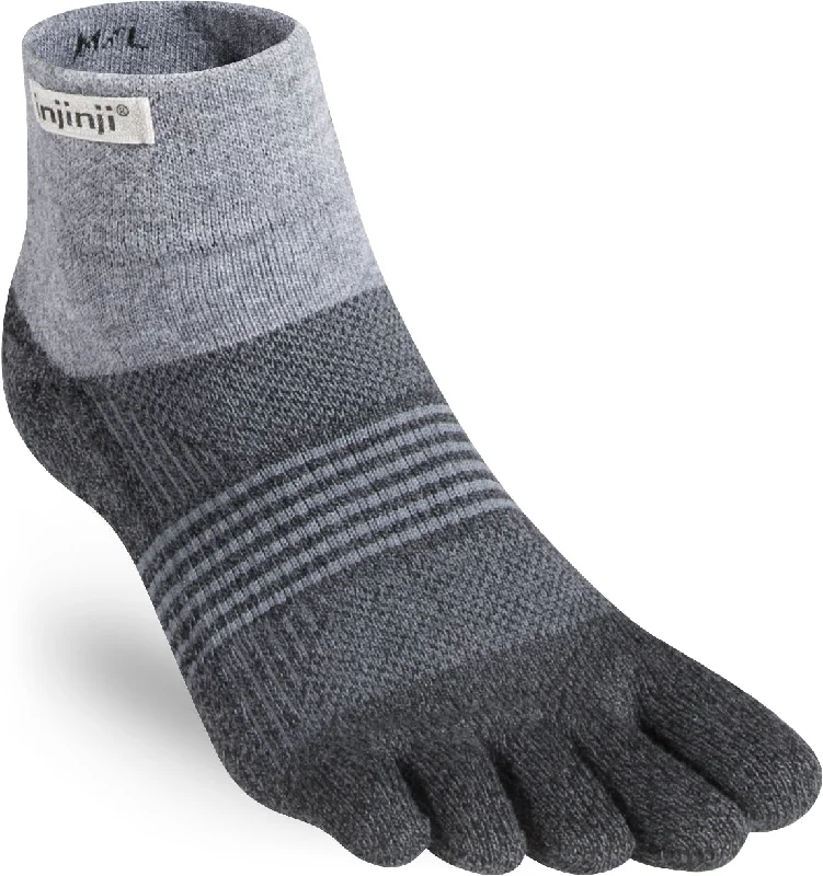 Injinji TRAIL Women's Mini Crew - Granite