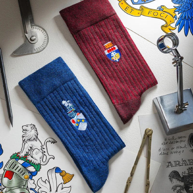 James Bond Two Sock Giftbox - Heraldry Edition - By The London Sock Exchange