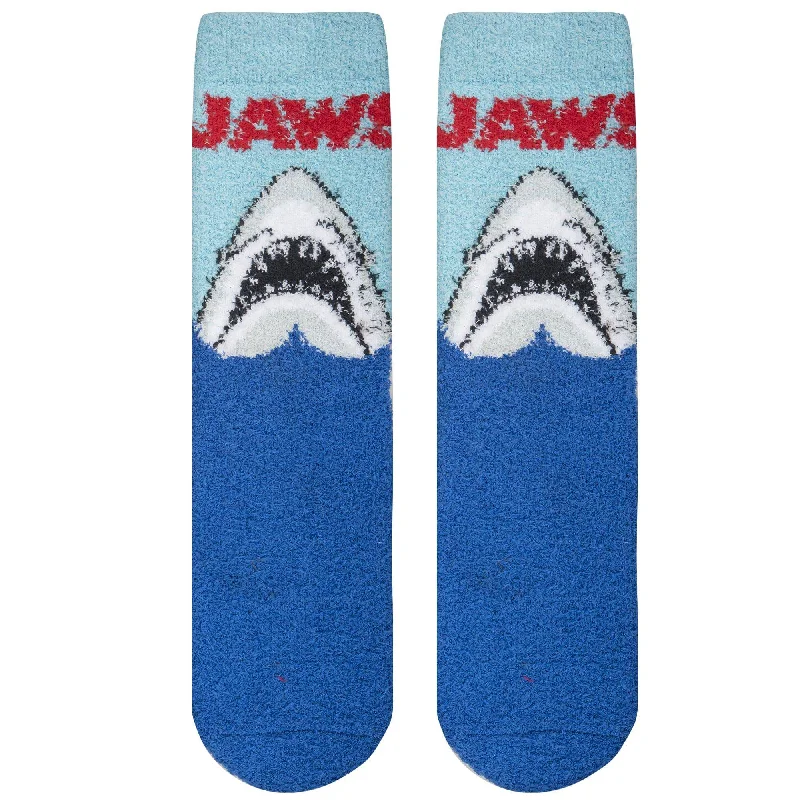 Jaws Fuzzy Women's Crew Socks