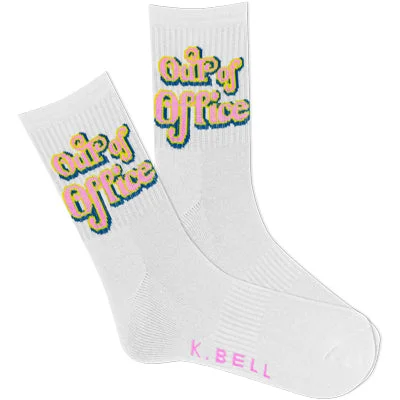 Women's Out of Ofice Crew Socks