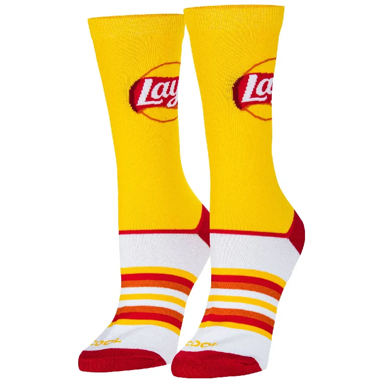 Lays Stripes Women's Crew Socks