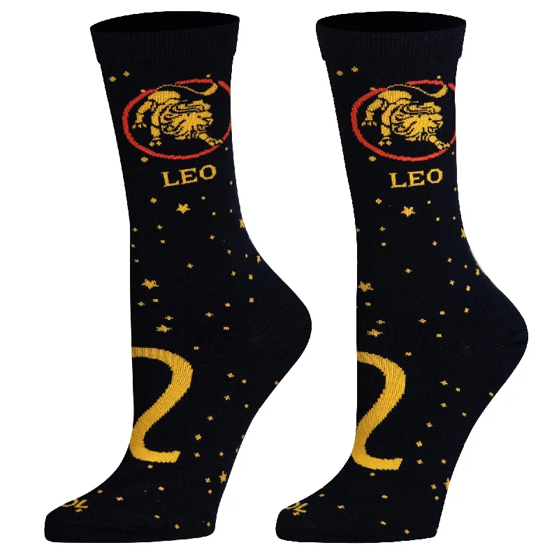 Leo  Women's Crew Socks