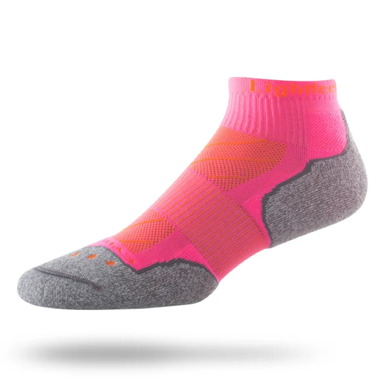 Lightfeet Evolution Mini-Crew - Fluro Pink & Coral