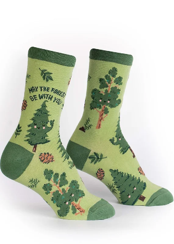 May the Forest Be With You Women's Socks