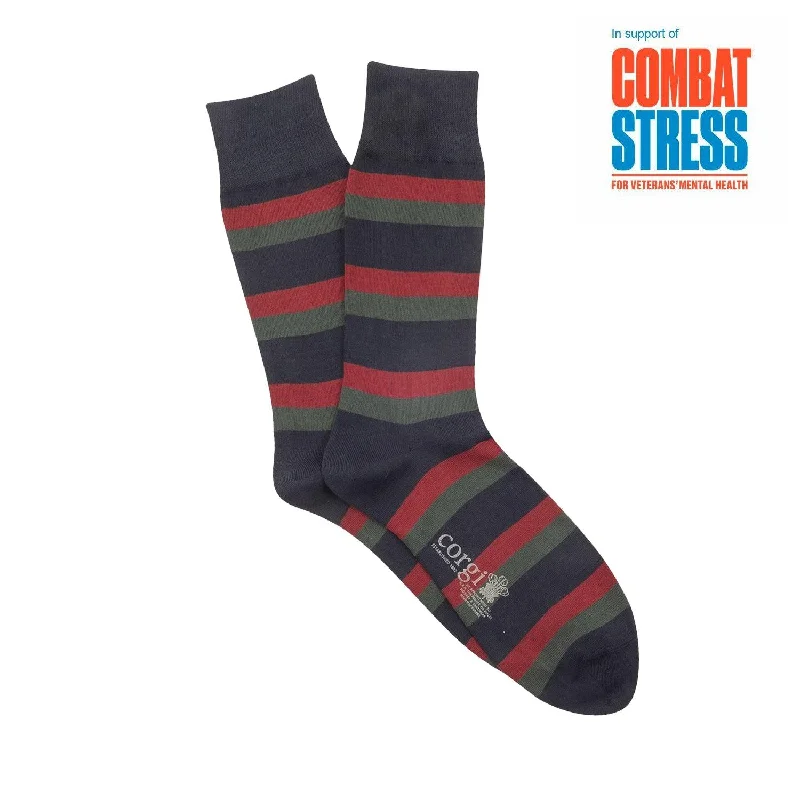 Men's Black Watch Cotton Socks