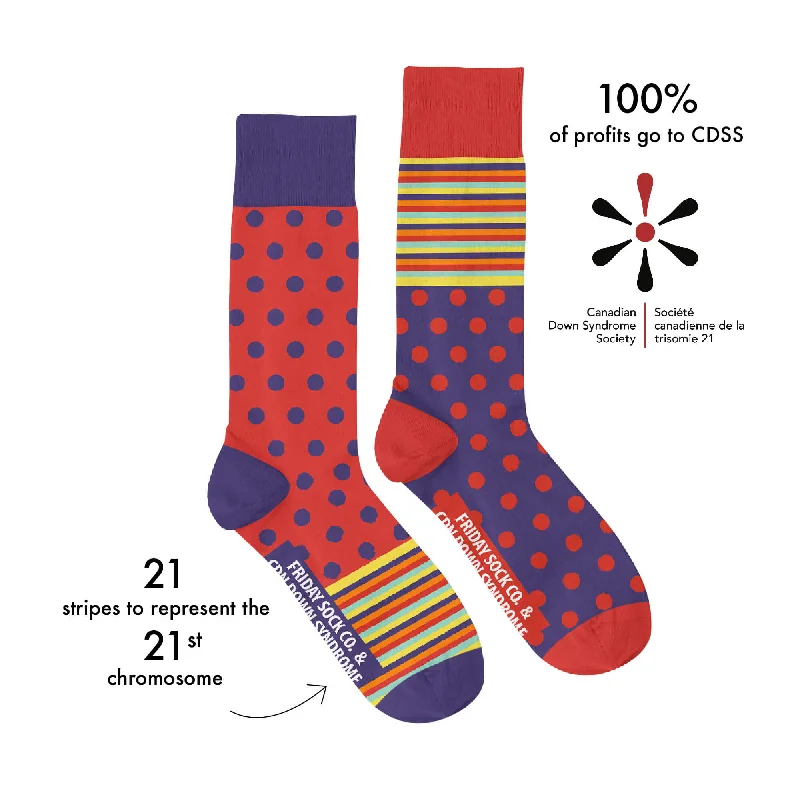 Men's CDSS 2022 Down Syndrome Fundraiser Socks