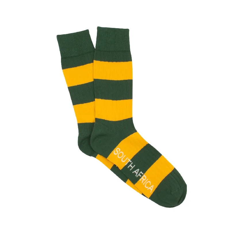 Men's South Africa Striped Cotton Socks