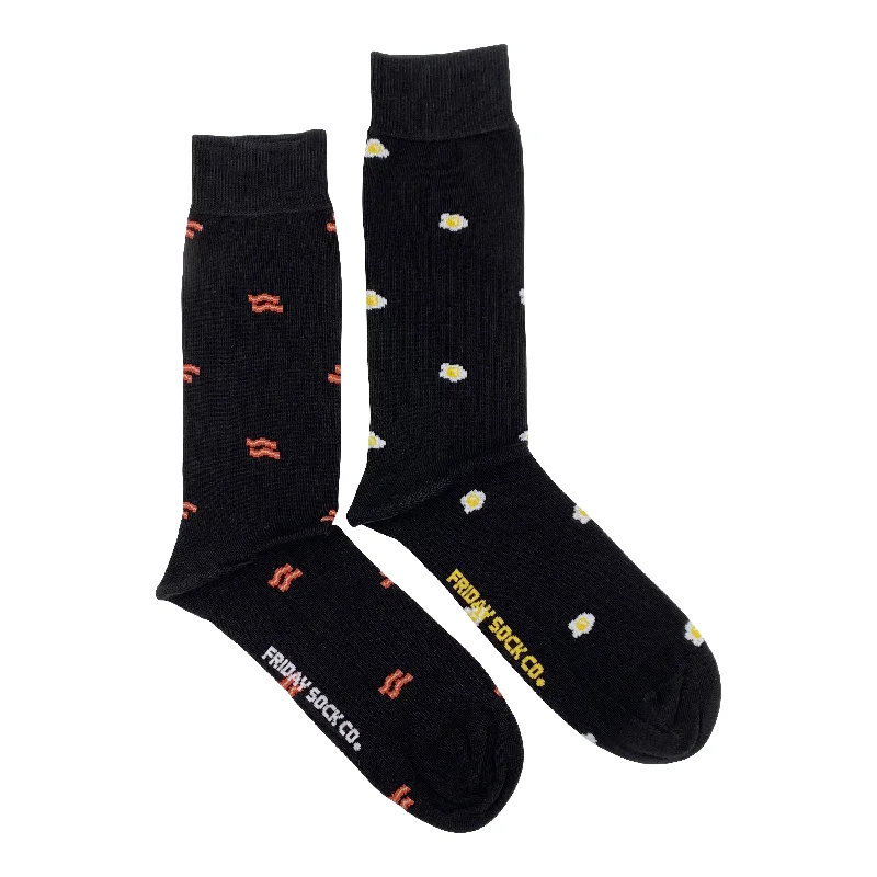 Men's Tiny Bacon & Eggs Socks