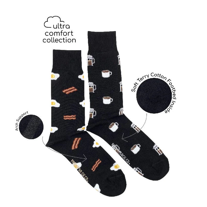 Men's Ultra Comfort Breakfast Socks