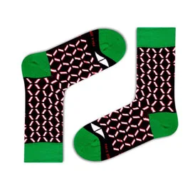 Men's Women's Galactic Geometric Pattern Socks