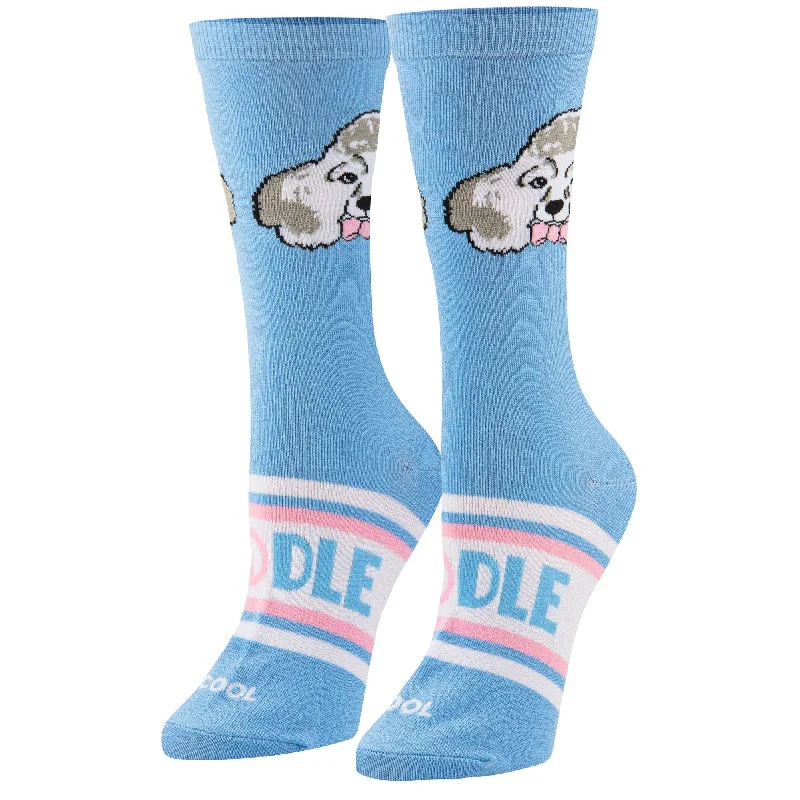 Poodle Women's Crew Socks