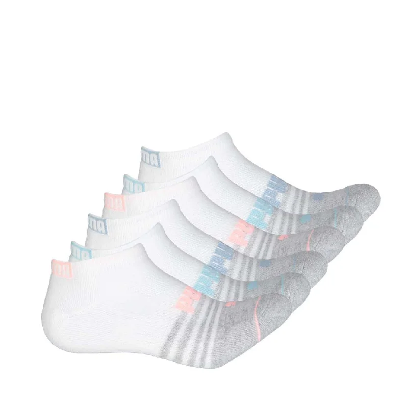 Puma - Women's 6 Pack Low Cut Sock (P117789 124)