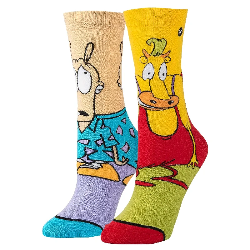 Rocko & Heffer Women's Crew Socks