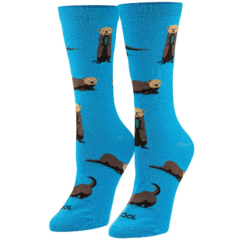 Sea Otters Women's Crew Socks