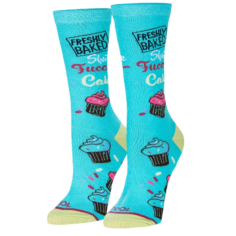 Shut The Fuccupcakes Women's Crew Socks