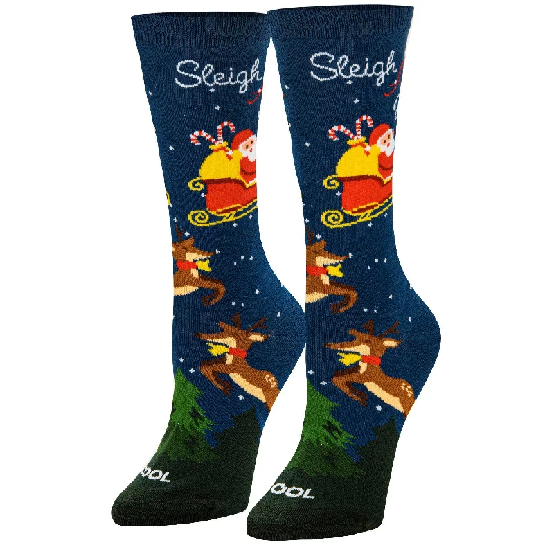 Sleigh All Day Women's Crew Socks