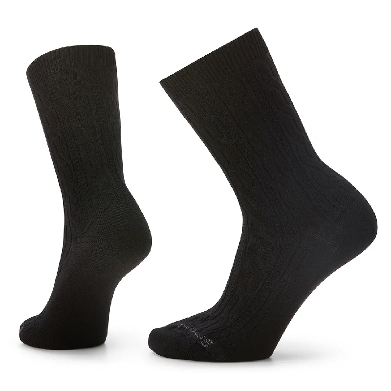 Smartwool Women’s Everyday Cable Crew Socks - Black