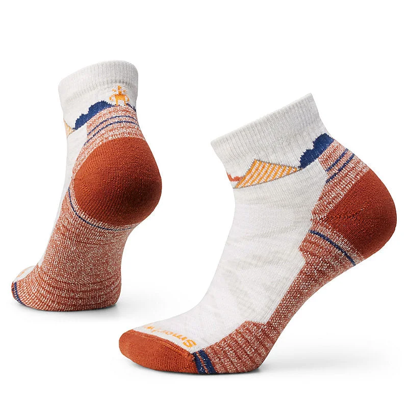 Women's Hike Light Cushion Clear Canyon Pattern Ankle Sock