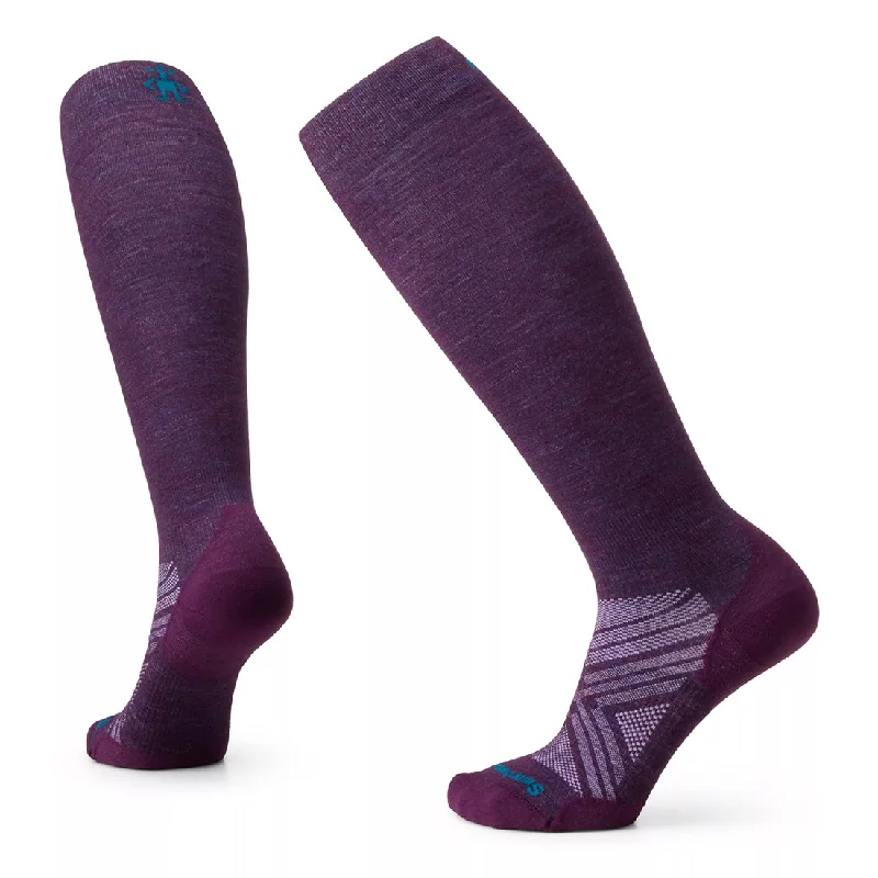 Smartwool Women's Ski Zero Cushion OTC Socks - Purple Iris